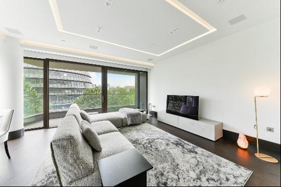 Stunning two bedroom apartment to rent in One Tower Bridge, SE1.