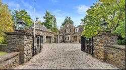 Elegant Berkshire Stone Estate with 125 acres of Canyon Ranch Serenity