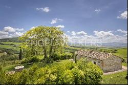 The gullies, the gorse, the cypresses, the Val d'Orcia