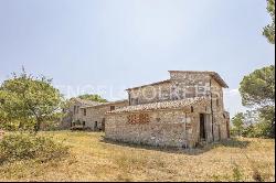 Spectacular unfinished property in Val d'Orcia