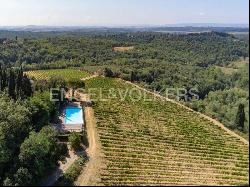 Enchanting Tuscan Home with Panoramic Views of Chianti