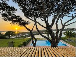 Villa in  Quinta do Lago with probably the best location with exceptional views