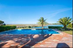 Villa in  Quinta do Lago with probably the best location with exceptional views