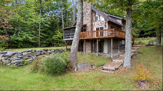 Stunning Lakefront Retreat on Serene Center Pond