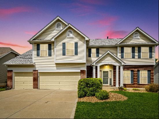 This spacious, two-story home is now available!