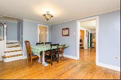 Stately historic embankment 4 bedroom Colonial with an inviting fireplace