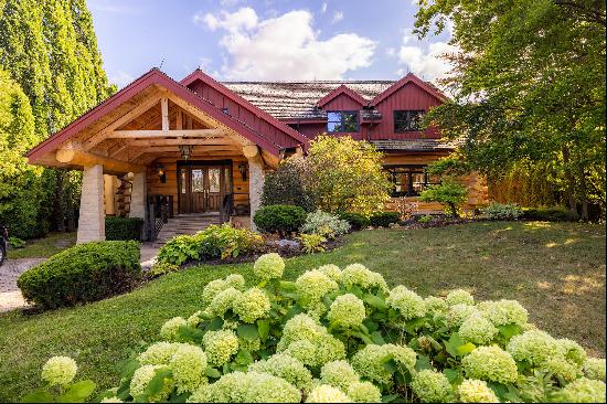 Custom-Built Log Chalet