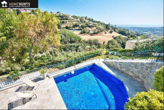 NICE OUEST - SAINT ANTOINE - VILLA OF 210sqm FOR SALE - LAND OF 4300sqm - SWIMMING POOL - PO