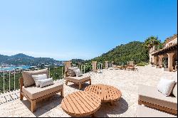 Luxury villa with panoramic views in Port Andratx for rent