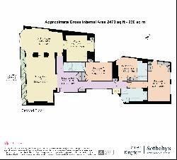 Unique three bedroom apartment in Chelsea