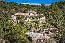 Superb property with fantastic view of the Luberon