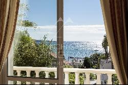 Near Cannes - Golfe Juan - Belle Epoque property with sea view