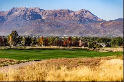 Red Ledges Custom Homesite Backing To The Golf Course With Timpanogos Views