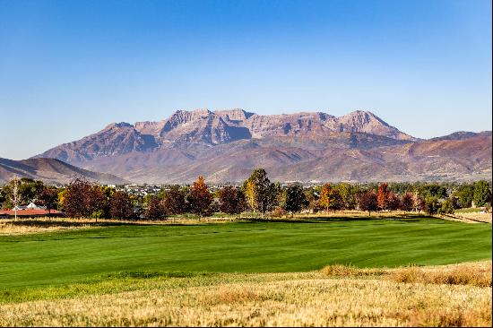 Red Ledges Custom Homesite Backing To The Golf Course With Timpanogos Views