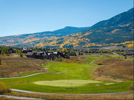 Premier Lot Overlooking the 12th Green of The Club at Crested Butte!