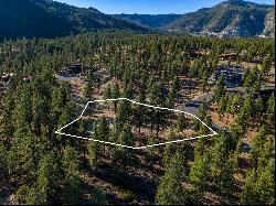 Clear Creek Lot with Building Pad and Duane Bliss Peak Views