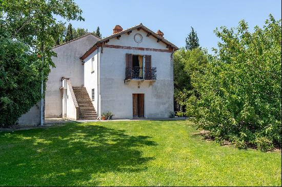 Traditional bedroom farmhouse with exceptional views