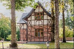 Unique private house on the Lielupe river