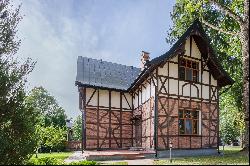 Unique private house on the Lielupe river