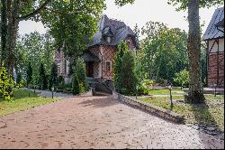 Unique private house on the Lielupe river