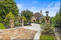 Lavish Lakefront Brick and Stone Estate Overlooking the 18th Fairway