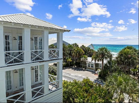 Multi-Level Beach House With Enclosed Game Room and Expansive Gulf Views