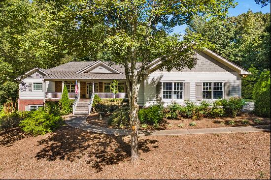 Lovely Ranch-style Home Nestled on 2.7+/- Acres in Canton