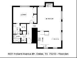 4031 Holland Avenue #H, Dallas TX 75219