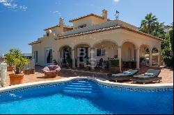 Stunning 6-Bedroom Villa with Panoramic Sea Views for Sale in La, Dénia 03700