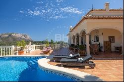 Stunning 6-Bedroom Villa with Panoramic Sea Views for Sale in La, Dénia 03700