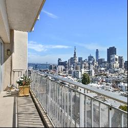 Fantastic Russian Hill View Co-op Unit