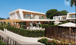 Semi-detached house with garden, newly built in Cala Ratjada