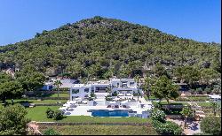 Ibiza's Iconic Luxury Villa in Cap Martinet, with Breathtaking Sea Views.