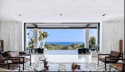 Ibiza's Iconic Luxury Villa in Cap Martinet, with Breathtaking Sea Views.