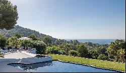 Ibiza's Iconic Luxury Villa in Cap Martinet, with Breathtaking Sea Views.