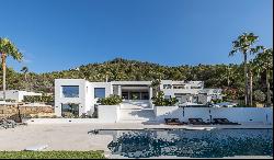 Ibiza's Iconic Luxury Villa in Cap Martinet, with Breathtaking Sea Views.