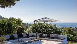 Ibiza's Iconic Luxury Villa in Cap Martinet, with Breathtaking Sea Views.