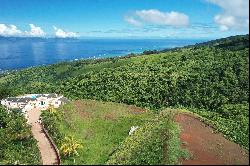 Tahiti - Punaauia - Large estate with luxury villa overlooking the sea