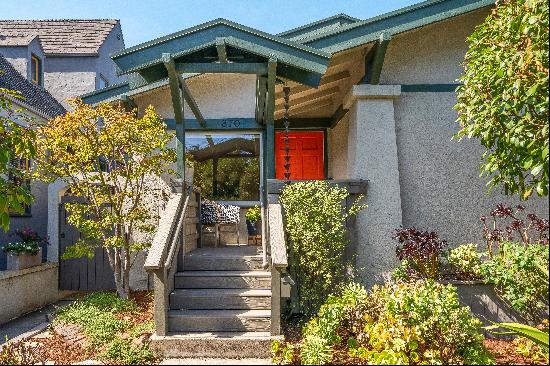 Light Filled Berkeley Craftsman in Prime Location