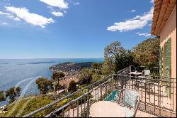 Charming property overlooking the villefranche bay