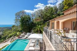 Charming property overlooking the villefranche bay