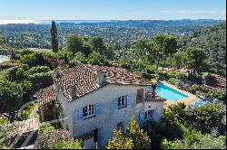 Provençal Home with Panoramic Sea Views, Saint-Paul de Vence