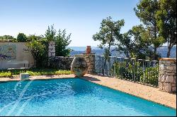 Provençal Home with Panoramic Sea Views, Saint-Paul de Vence