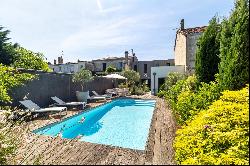 QUARTIER NANSOUTY – SUPERBE ÉCHOPPE DOUBLE EN PIERRE, JARDIN, PISCINE