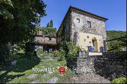 RESTORED FARMHOUSE WITH MEDIEVAL TOWER FOR SALE IN TUSCANY