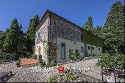 RESTORED FARMHOUSE WITH MEDIEVAL TOWER FOR SALE IN TUSCANY