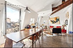 Paris 9 - Charming top floor apartment - SOLE AGENT