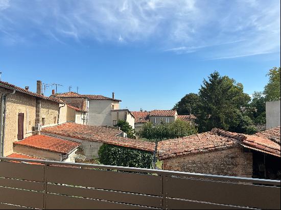 Très grand appartement lumineux avec terrasse et entrée privative.