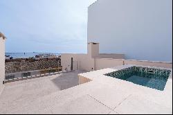 Brand new townhouse with sea views in El Terreno