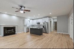 beautifully remodeled second-floor